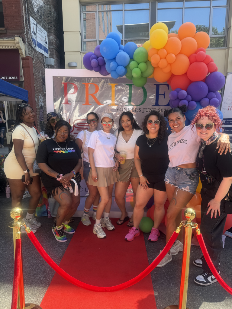 Club West at Yonkers Pride celebrating with the community